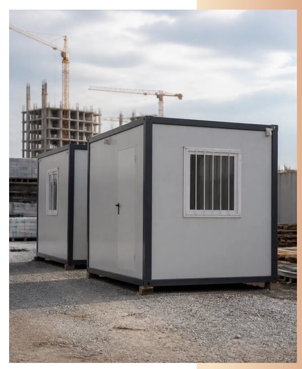Аренда строительных вагончиков в Омске по цене от 15554 р. | БытовкаПрофи-Омс